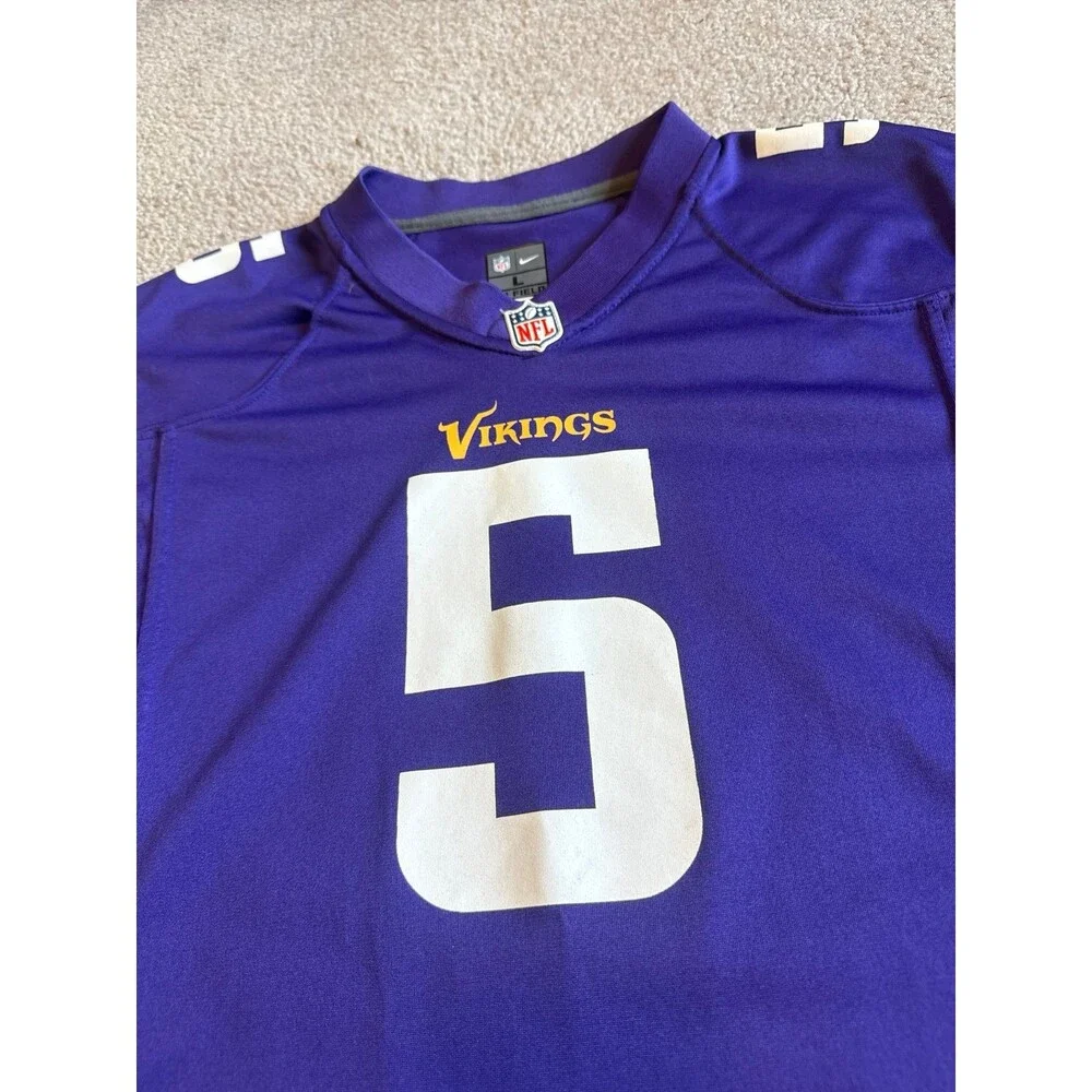 Teddy Bridgewater Minnesota Vikings Nike Youth NFL Jersey Size Large